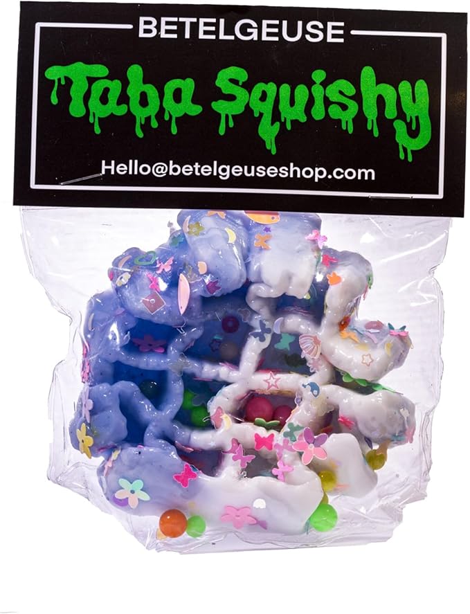Betelgeuse Taba Squishy Waffle; Viral Taba Squishy Pastry; Sensory Squeeze Toy Kids; Stress Toy Adults; Fidget Toy; Waffle and Doughnut Variety (Waffle)