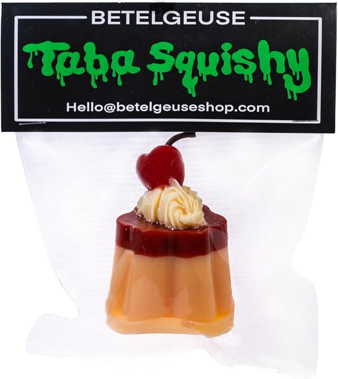 Betelgeuse Taba Squishy; Flan Dessert Squeeze Toy; Cake Squishy; Taba Squishy; Stress Relief Toy for Kids and Adults; Fidget Toy; Kawaii