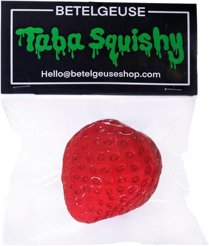 Betelgeuse Taba Squishy Strawberry; Viral Taba Squishy, Stress Relief Toy for Adults and Children, Fidget Toy, Squeeze Toy