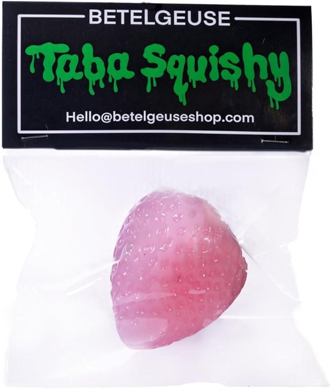 Betelgeuse Taba Squishy Strawberry; Viral Taba Squishy, Stress Relief Toy for Adults and Children, Fidget Toy, Squeeze Toy